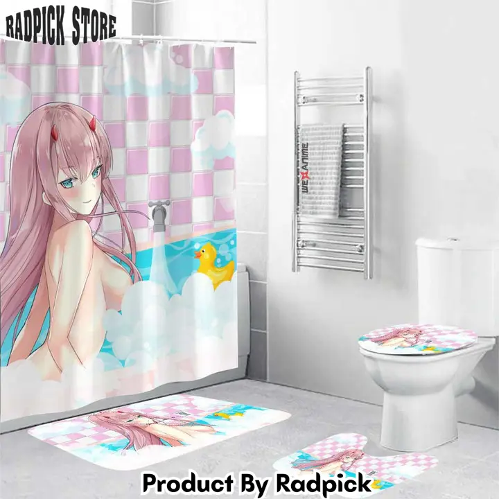 Darling in the franxx girls in bathtub zero two combo bathroom set   rp0159336